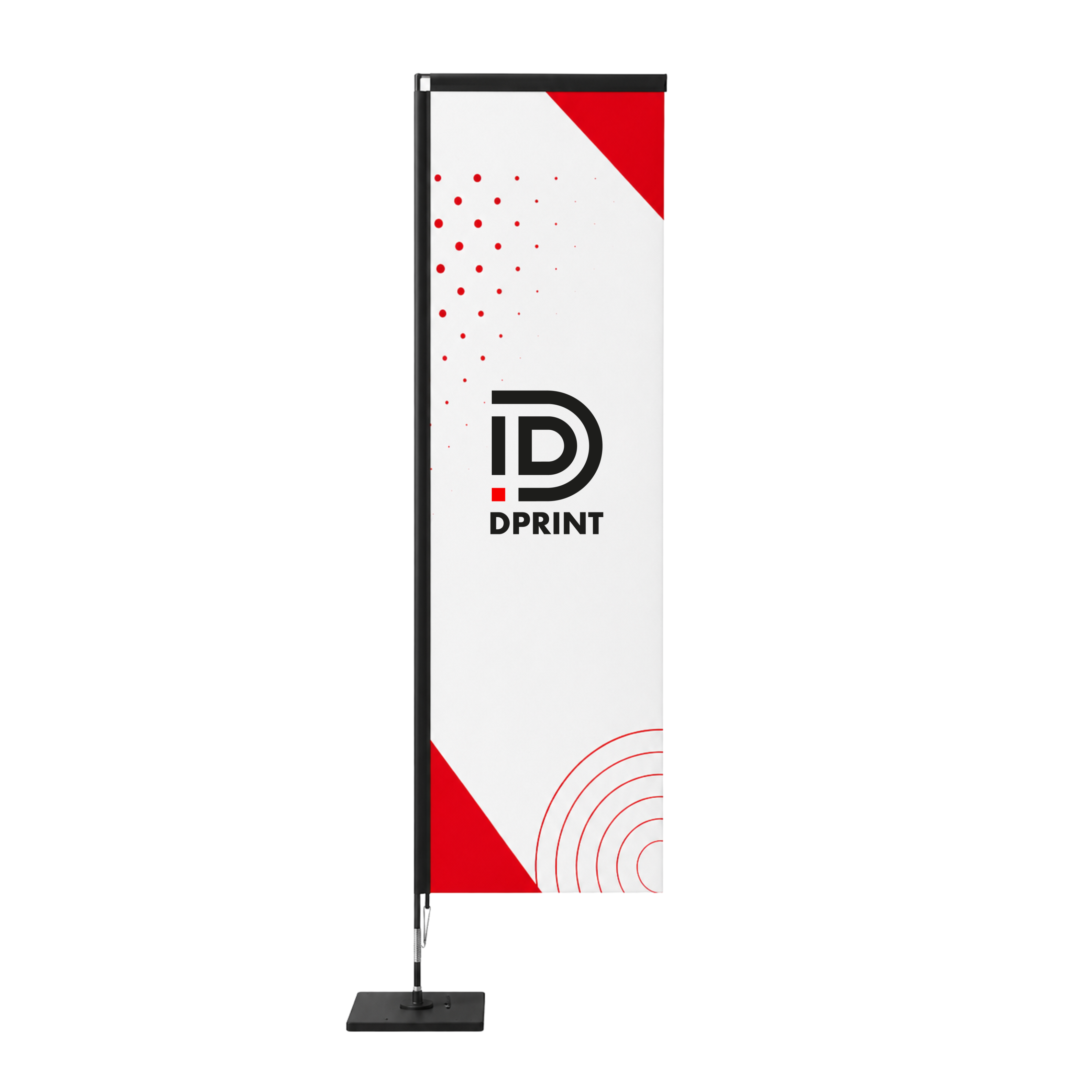 Forme Beachflag rectangulaire