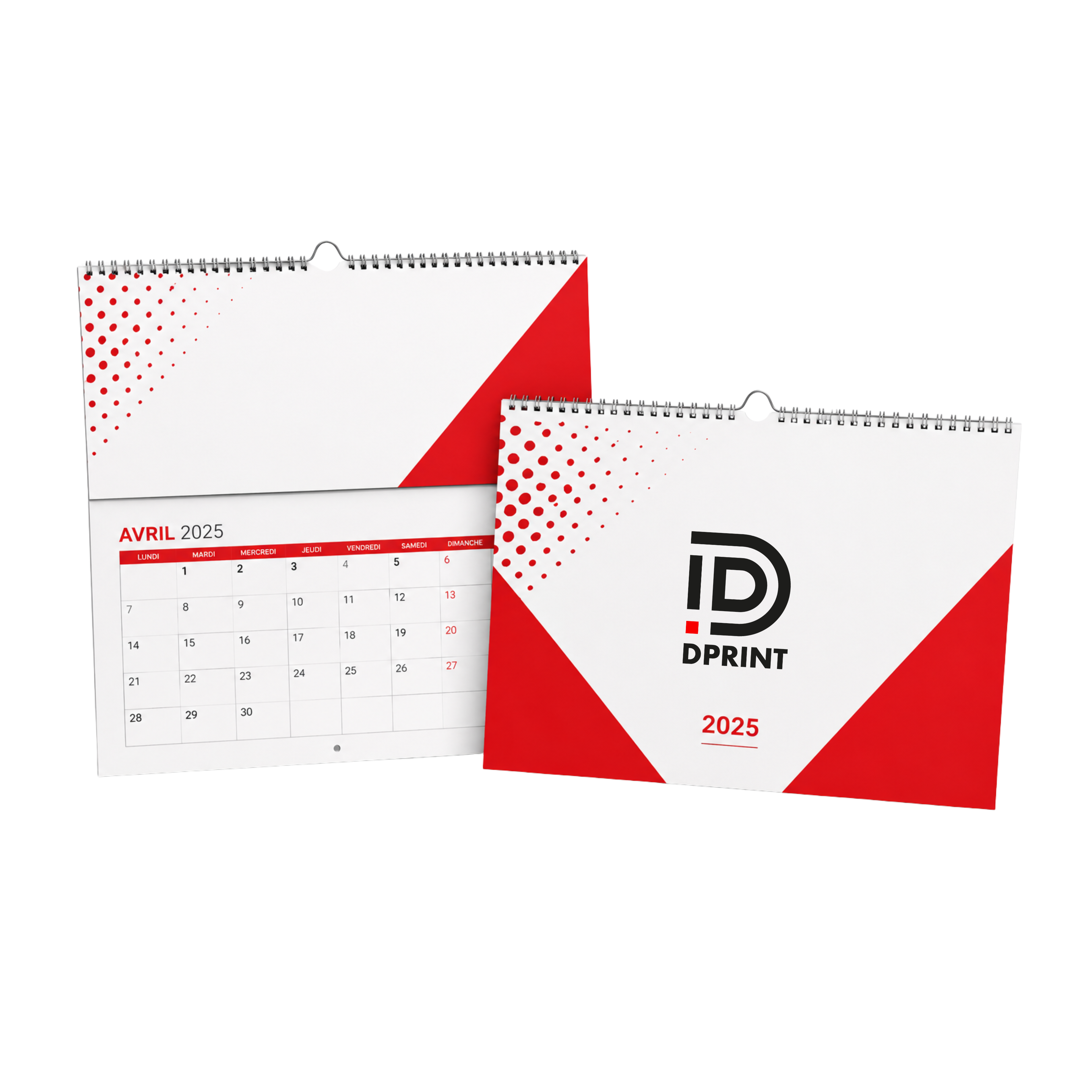Calendriers muraux à spirale