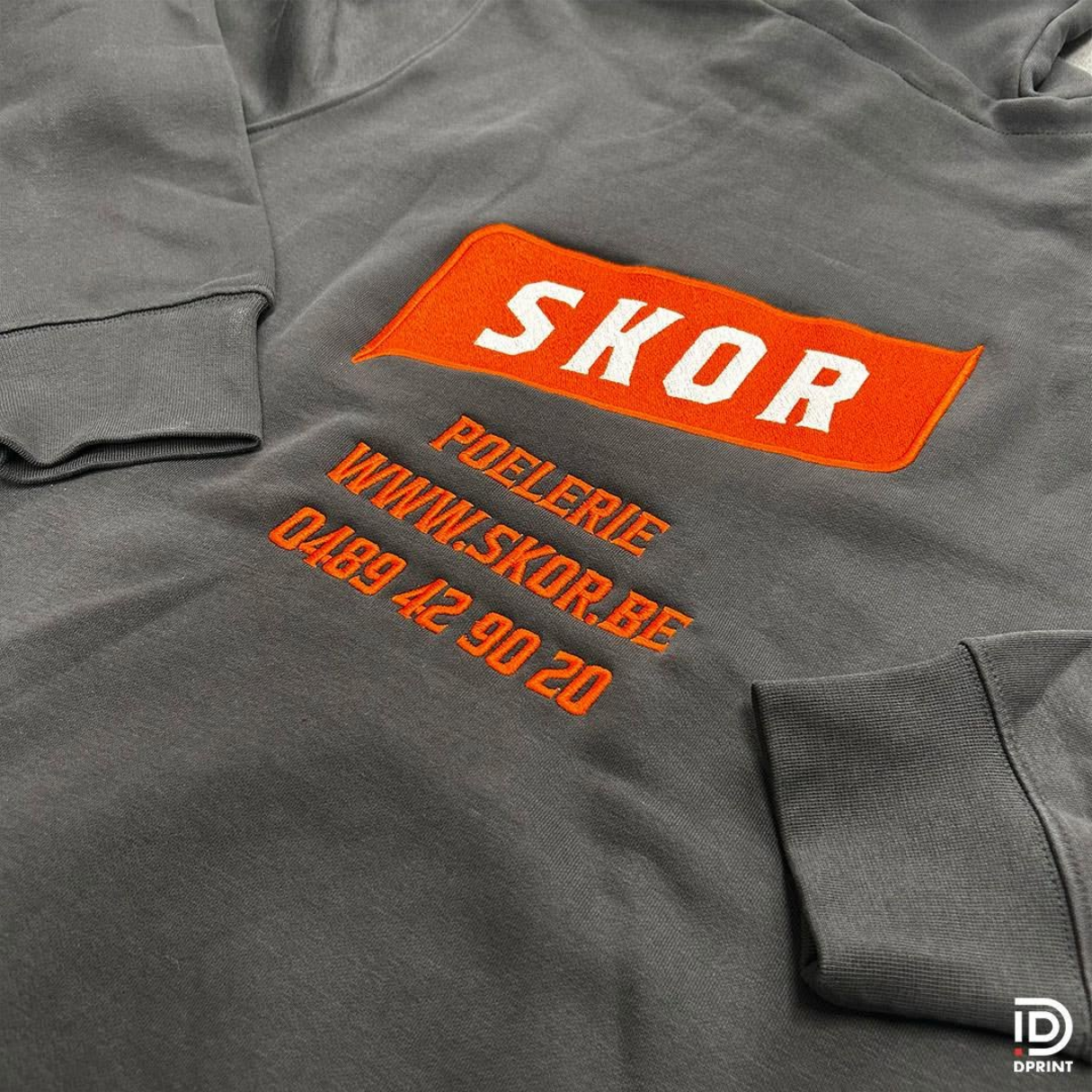 Réalisation broderie
